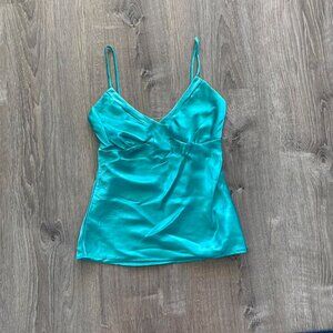 𖦹 deadstock teal babydoll camisole 𖦹